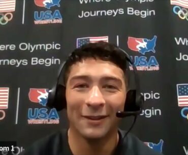 Max Nowry 2021 Senior Nationals champ 55 kg GR