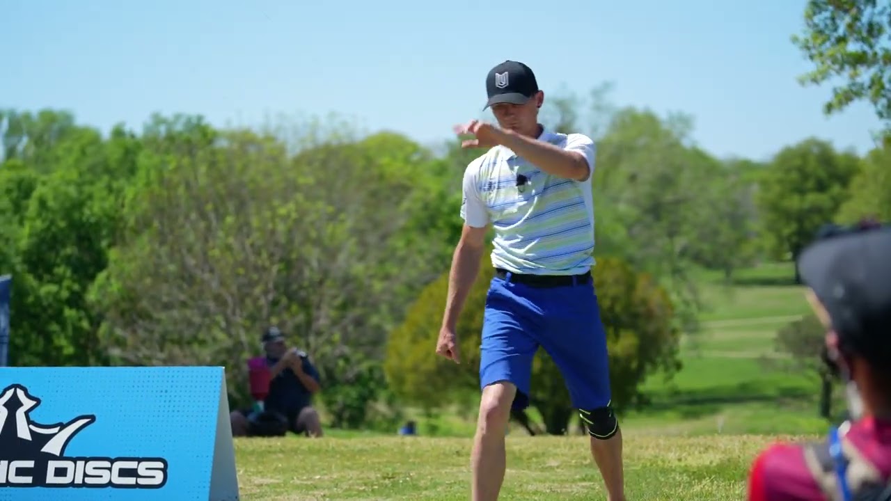 Ben Callaway has a lot of reasons to smile at the Dynamic Discs Open Ben Callaway has a lot of reasons to smile at the Dynamic Discs Open