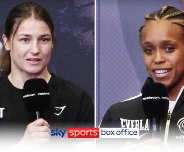 Katie Taylor & Tasha Jonas' final press conference before world title fight