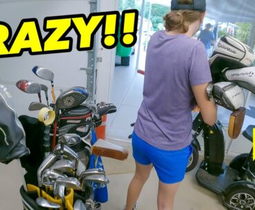 EVERY GOLFER’S DREAM GARAGE SALE (Crazy!!)