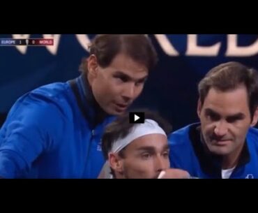 Roger Federer-Rafa Nadal-Fabio Fognini