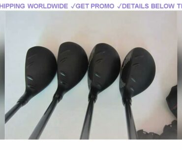 [Cheap] $180 BIRDIEMaKe Golf Clubs 410 Hybrid + 410 Fairway Wood R/S/SR Flex Graphite Shaft With He