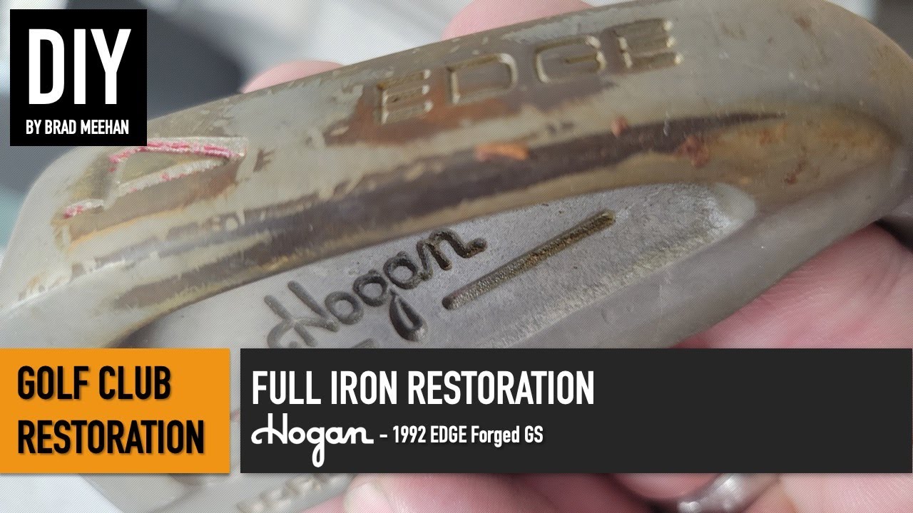 DIY Golf Club Restoration – 1992 Hogan Edge Forged GS DIY Golf Club Restoration - 1992 Hogan Edge Forged GS