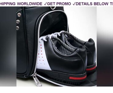 [DIscount] $67 1pc PGM New Large Capacity Leather Golf Bag Golf Clothing Bag Waterproof Golf Shoes
