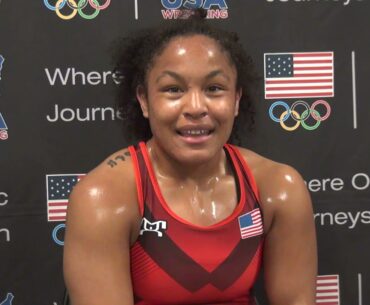 Alex Glaude 2021 Senior Nationals champion WFS 72 kg