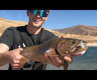 Fishing For Big Cuthroat Trout in the Fall! - Utah Fishing Fall 2020