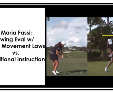 Maria Fassi: Swing Eval w/ Body Movement Laws vs. Traditional Instruction