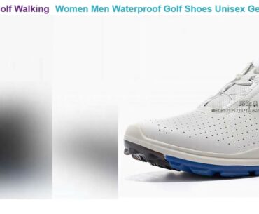 Women Men Waterproof Golf Shoes Unisex Genuine Leather Boots Man Golf Walking Shoes Grand Sport Sn
