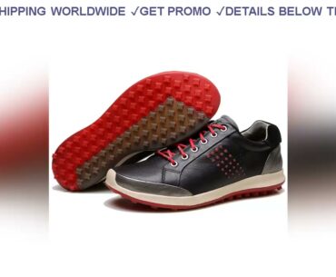 [Sale] $64.25 New Professional Genuine Leather Golf Shoes Men Outdoor High Quality Walking Footwear