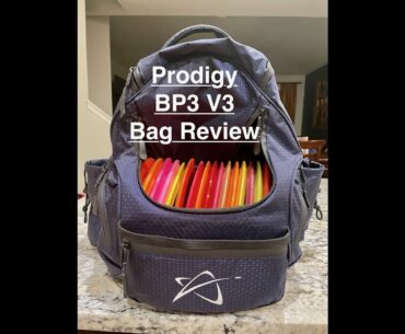 Prodigy BP-3 V3 disc golf bag review