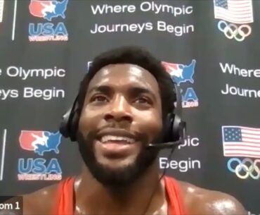 James Green 2021 Senior Nationals champion 70 kg MFS