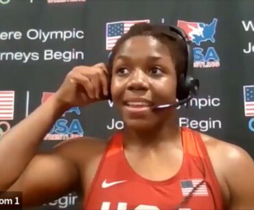Dymond Guilford 2021 Senior Nationals champion WFS 76 kg