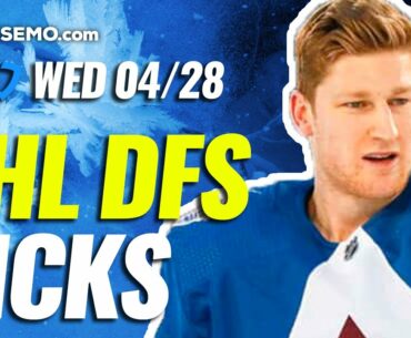 NHL DFS PICKS: DRAFTKINGS & FANDUEL DAILY FANTASY HOCKEY STRATEGY | TODAY WEDNESDAY 4/28