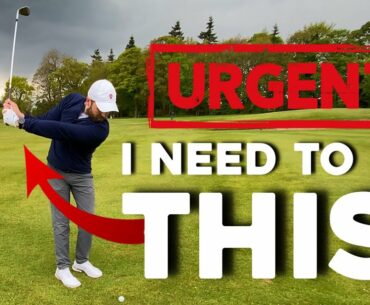 I had a Golf Lesson | REALLY need to fix this problem