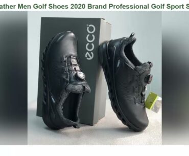 Genuine Leather Men Golf Shoes 2020 Brand Professional Golf Sport Sneakers for Men Golfing Trainin