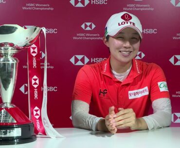 Hyo Joo Kim: Winner Press Conference 2021 HSBC Women's World Championship