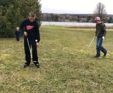 Lob wedge trick shots