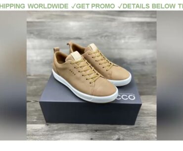 [Deal] $64.56 Genuine Leather Golf Shoes for Men Comfortable Black White Golf Sport Walking Shoes L