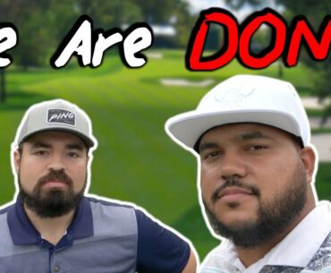 Our BIGGEST Fight  Golf Match Play Vlog - Match #9