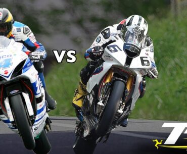 GUY MARTIN vs MICHAEL DUNLOP Isle of Man TT RACES