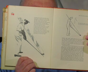 Lee Trevino at impact, the importance of the left thumb, Ben Hogan's perfect swing plane theory