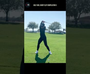 Golf Girl Compilation Short Clip 3 #Golf #Golfcart #Golfswing