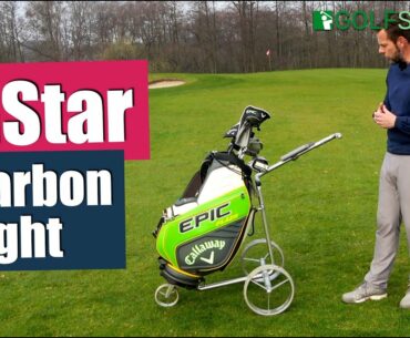 JuStar Carbon Light Elektro-Golftrolley