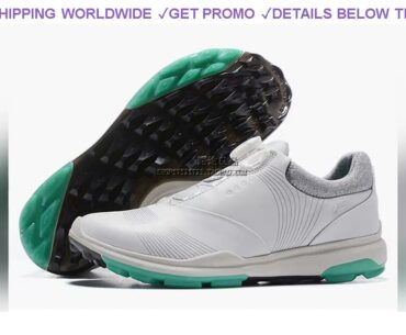 [Cheap] $61.6 Professional Golf Shoes New Self Locking Athletics Golf Sport Shoes Womens Walking Sn