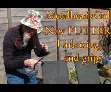 Unboxing of the new Cleveland Frontline Putter and Winn grips