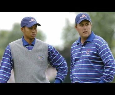 Tiger Woods and Phil Mickelson: 2004 Ryder Cup highlights