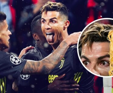 How Dangerous Noodle Hair Cristiano Ronaldo Was