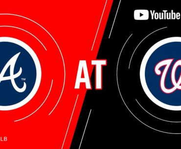Braves at Nationals | MLB Game of the Week Live on YouTube