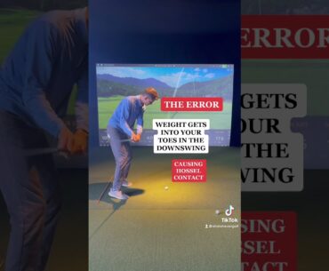 FIX YOUR SHANK! Fix The Shank In Your Golf Swing With This Tip #Shorts