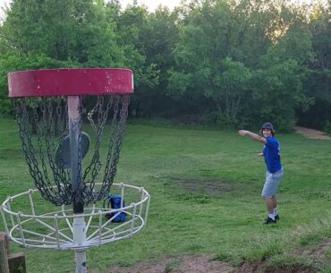 Griffin Park Disc Golf Front 9 Red Tees