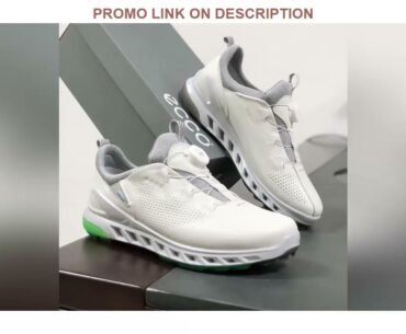 Genuine Leather Golf Shoes for Men Brand Outdoor Golf Training Sneakers Black White Classic Golf Tr