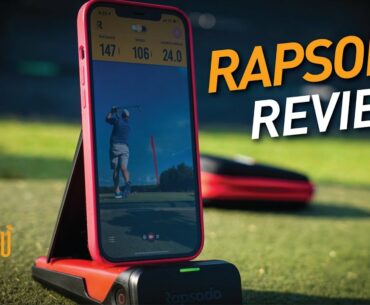 RAPSODO MOBILE LAUNCH MONITOR UNBOXING & FIRST IMPRESSIONS