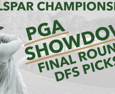2021 Valspar Championship - PGA DFS Showdown Round 4 Picks