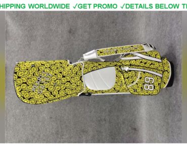 [Sale] $230 VICKY G GOLF BAG PEARLY GATES 89 GOLF RACK BAG YELLOW PEARLY GATES GOLF RACK BAGS PG89