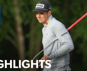 Viktor Hovland shoots 2-under 69 | Round 1 | Wells Fargo | 2021
