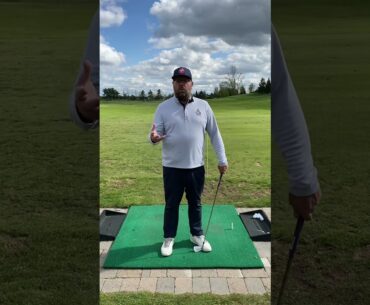 Shelby - lack of arm depth plus open club face.