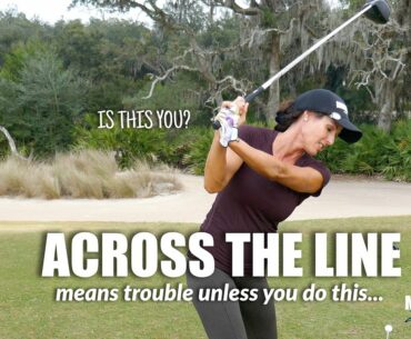 GOLF TIP: ARE YOU ACROSS THE LINE?