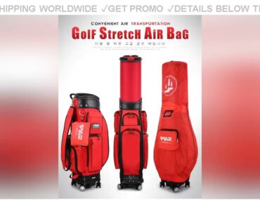 [Deal] $191.73 PGM Four wheel Golf Standard Package Telescopic Men Womens Flat Push Double Ball Cap