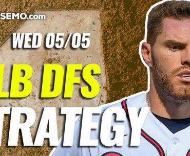 MLB DFS PICKS + STRATEGY: DRAFTKINGS & FANDUEL DAILY FANTASY BASEBALL | TODAY WEDNESDAY MAY 5
