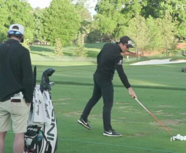 Viktor Hovland: Short & Sweet Warm-up, Wells Fargo 2021