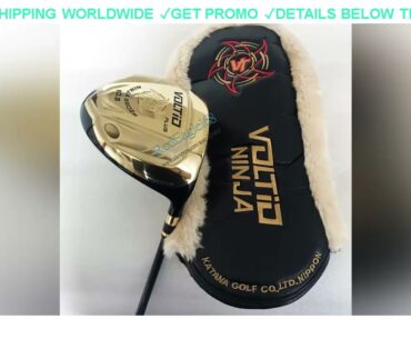 [Cheap] $177.6 New Golf Clubs Katana Voltio PLUS Driver 9.5 or 10.5 Loft  Golf Driver R or S Clubs