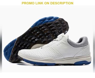 Women Men Waterproof Golf Shoes Unisex Genuine Leather Boots Man Golf Walking Shoes Grand Sport Sne