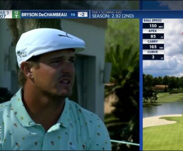 BRYSON DECHAMBEAU ROUND 1 EVERY SHOT - API 2021