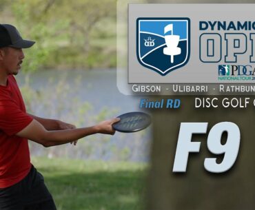 2021 Dynamic Discs Open| Final RD F9| MPO3| Gibson, Ulibarri, Rathbun, Marwede | DISC GOLF COVERAGE