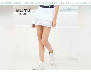 [Deal] $58.33 2020 NEW Womens Golf Skirt Lace Pleated Skirt Summer Casual Athletic Sports Short Ski