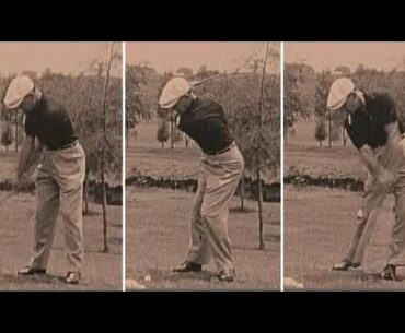 Ben Hogans belt drill practice #golfs #masters